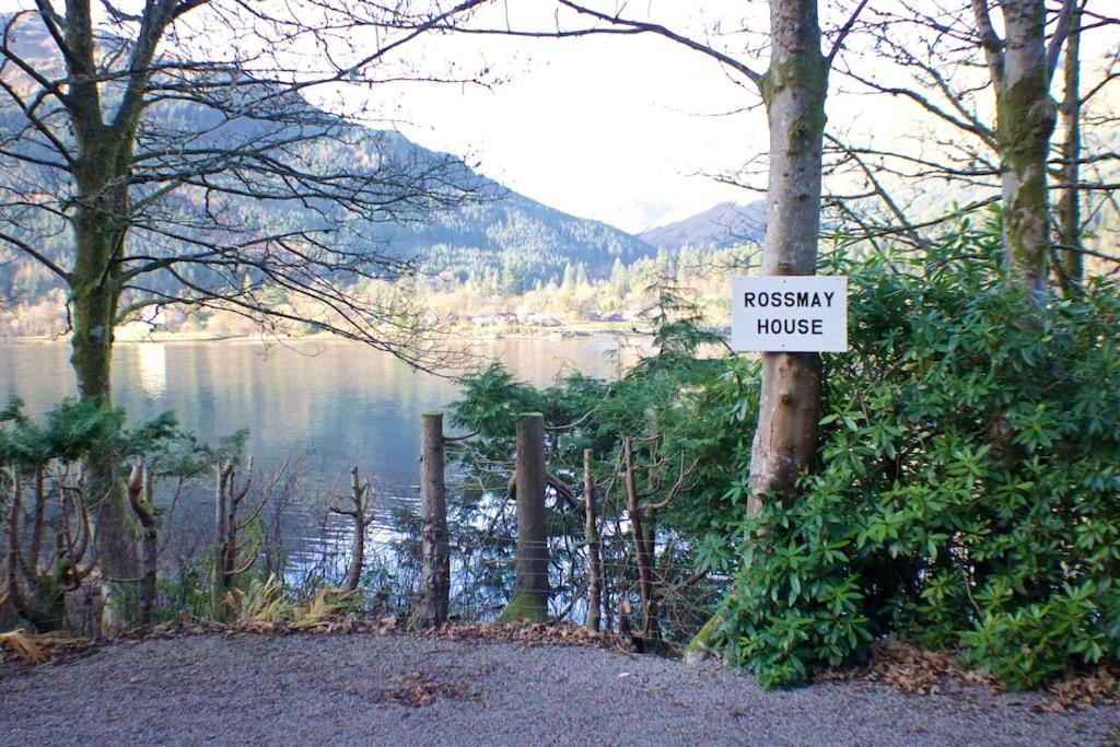 Rossmay House - 4 Bedroom Scottish Villa With Waterfront / Mountain Views Arrochar Buitenkant foto